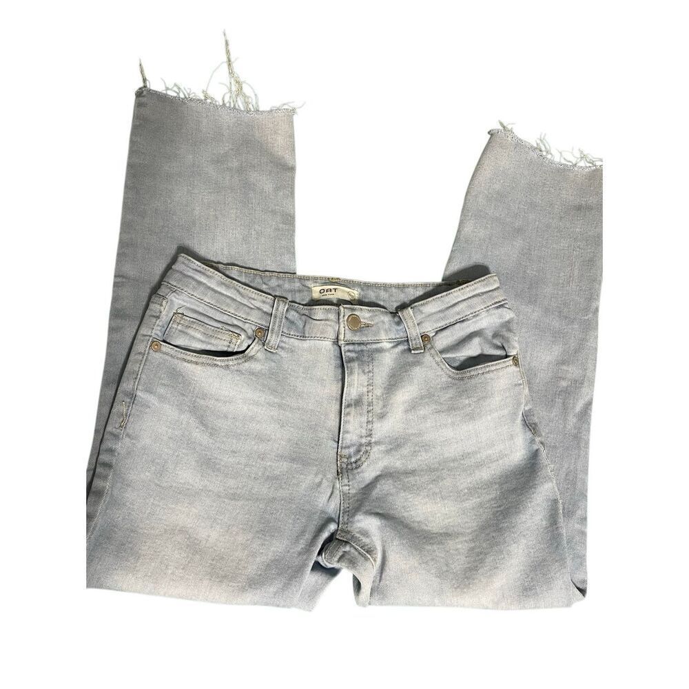 OAT Women’s High waisted Baby Blue Denim Jean